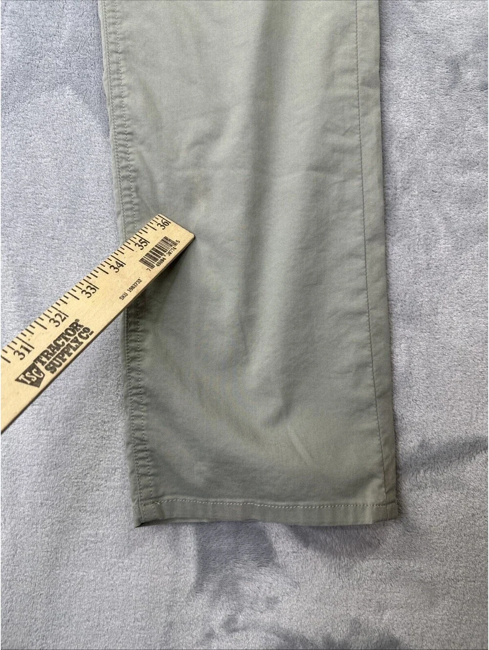 Faherty Reserve Pants Mens 34x32 Green Chino Movement Slim 5-Pocket Stretch